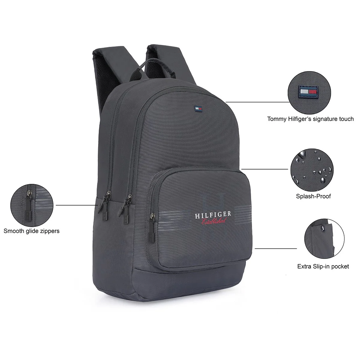 Tommy Hilfiger Babylon Laptop Backpack - Image 3