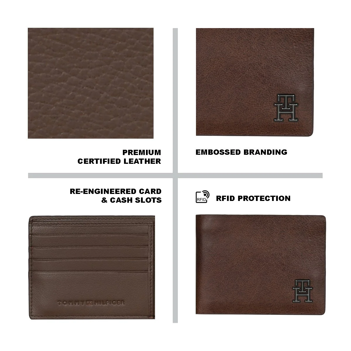 Tommy Hilfiger Barca Men's Slimfold Wallet - Image 8