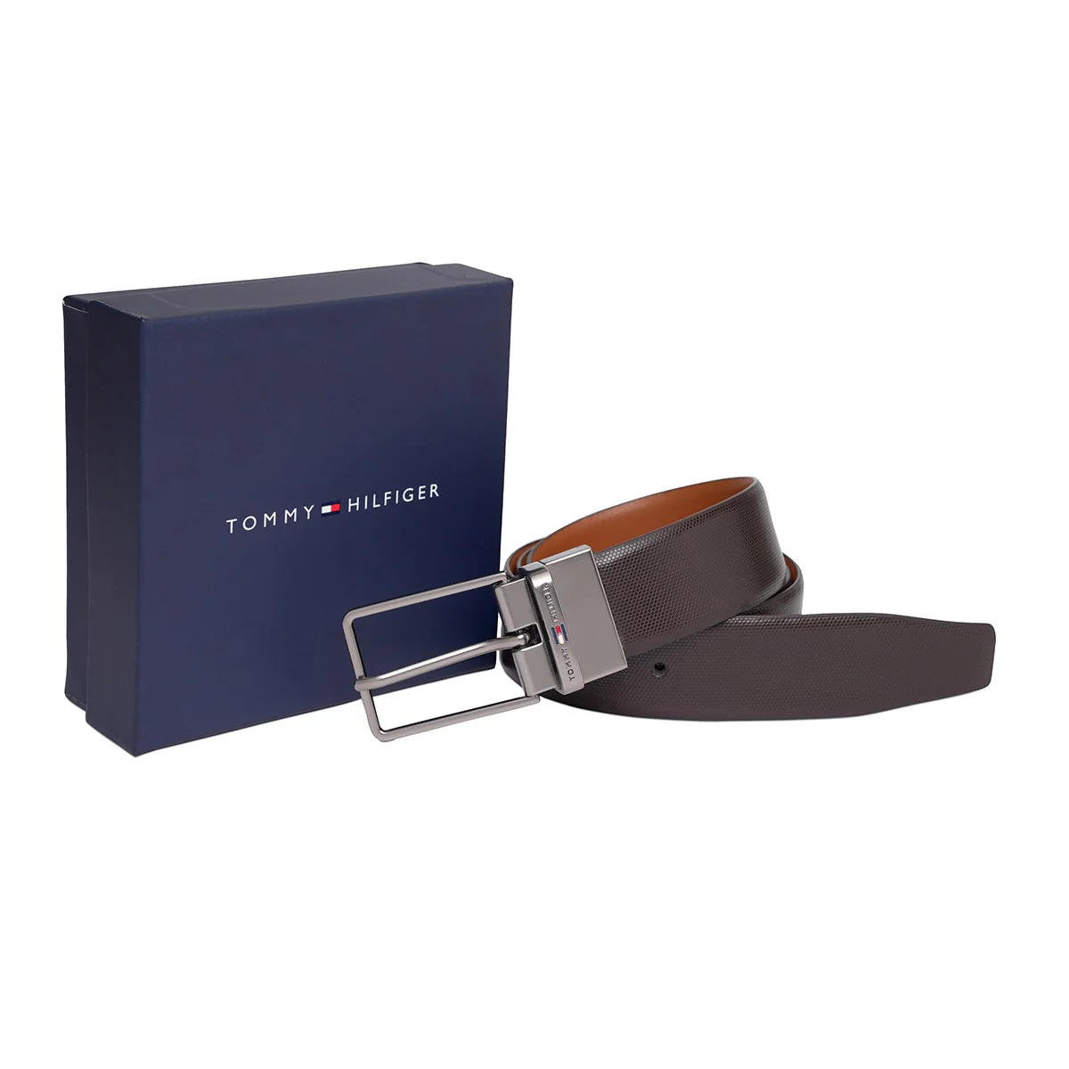 Tommy Hilfiger Barnes Men's Reversible Belt - Image 9