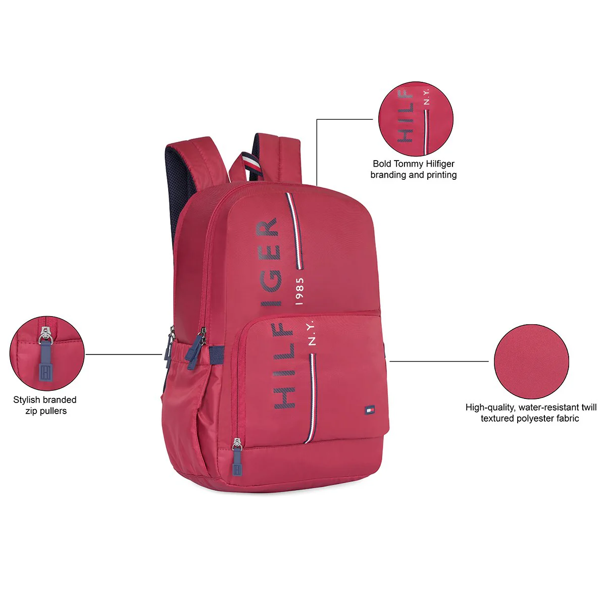 Tommy Hilfiger Batavia Laptop Backpack - Image 3