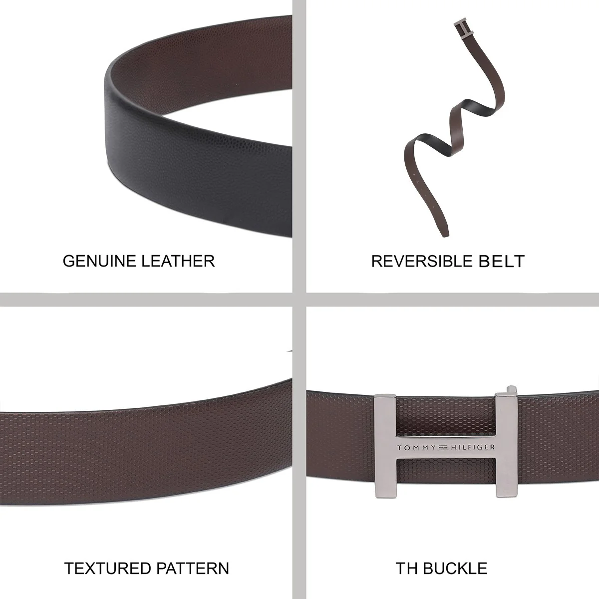 Tommy Hilfiger Belize Men's Reversible Belt - Image 4