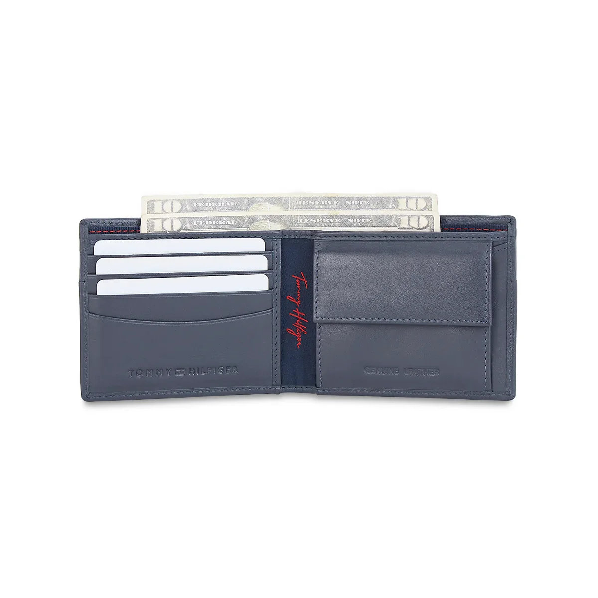 Tommy Hilfiger Bellagio Men's Leather Global Coin Wallet - Image 11