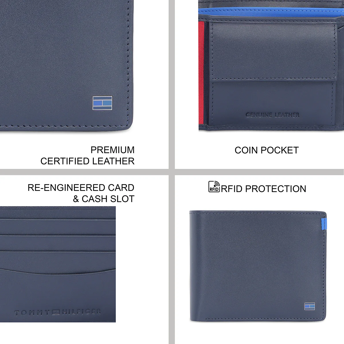 Tommy Hilfiger Bellevue Men's Global Coin Wallet - Image 8