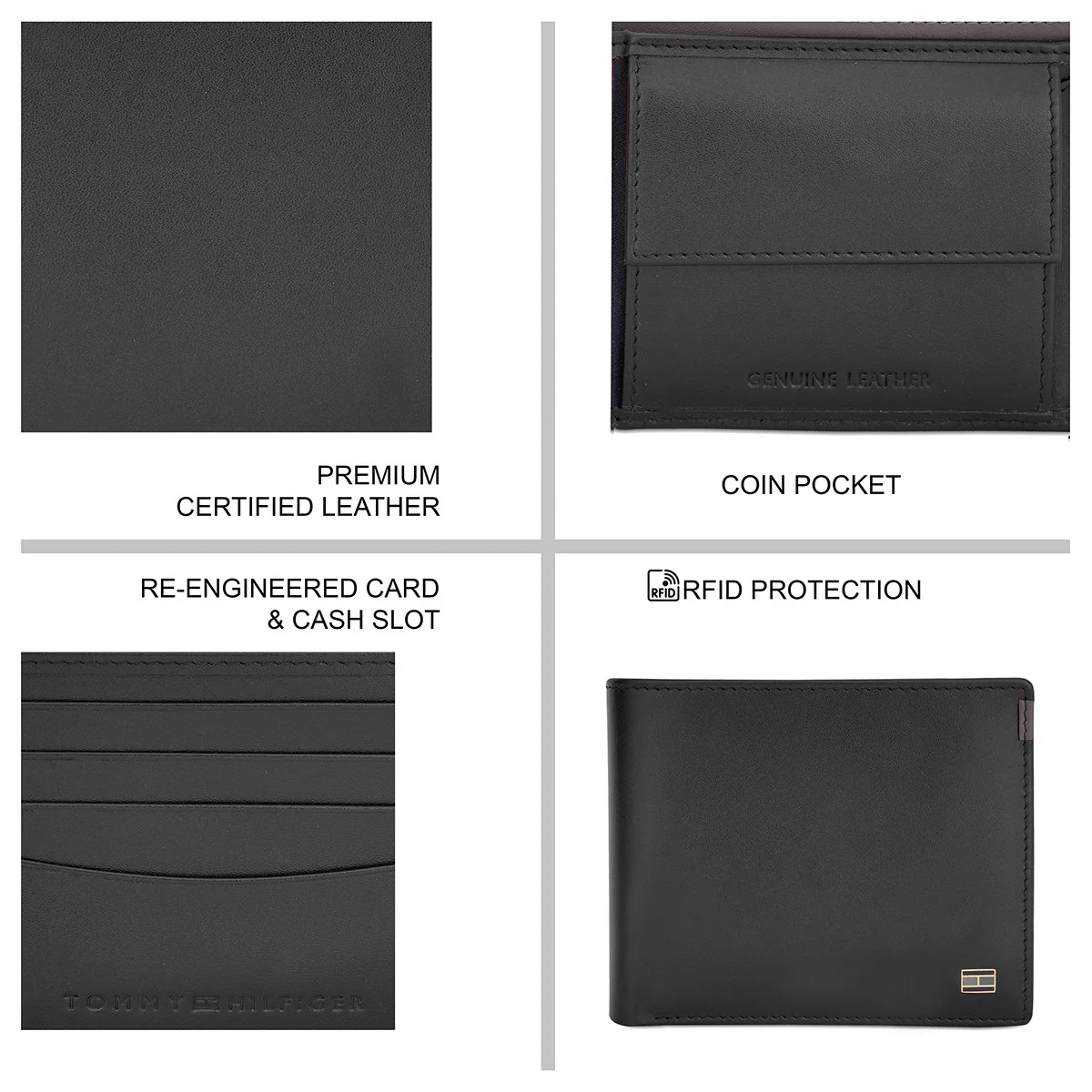 Tommy Hilfiger Bellevue Men's Global Coin Wallet - Image 7