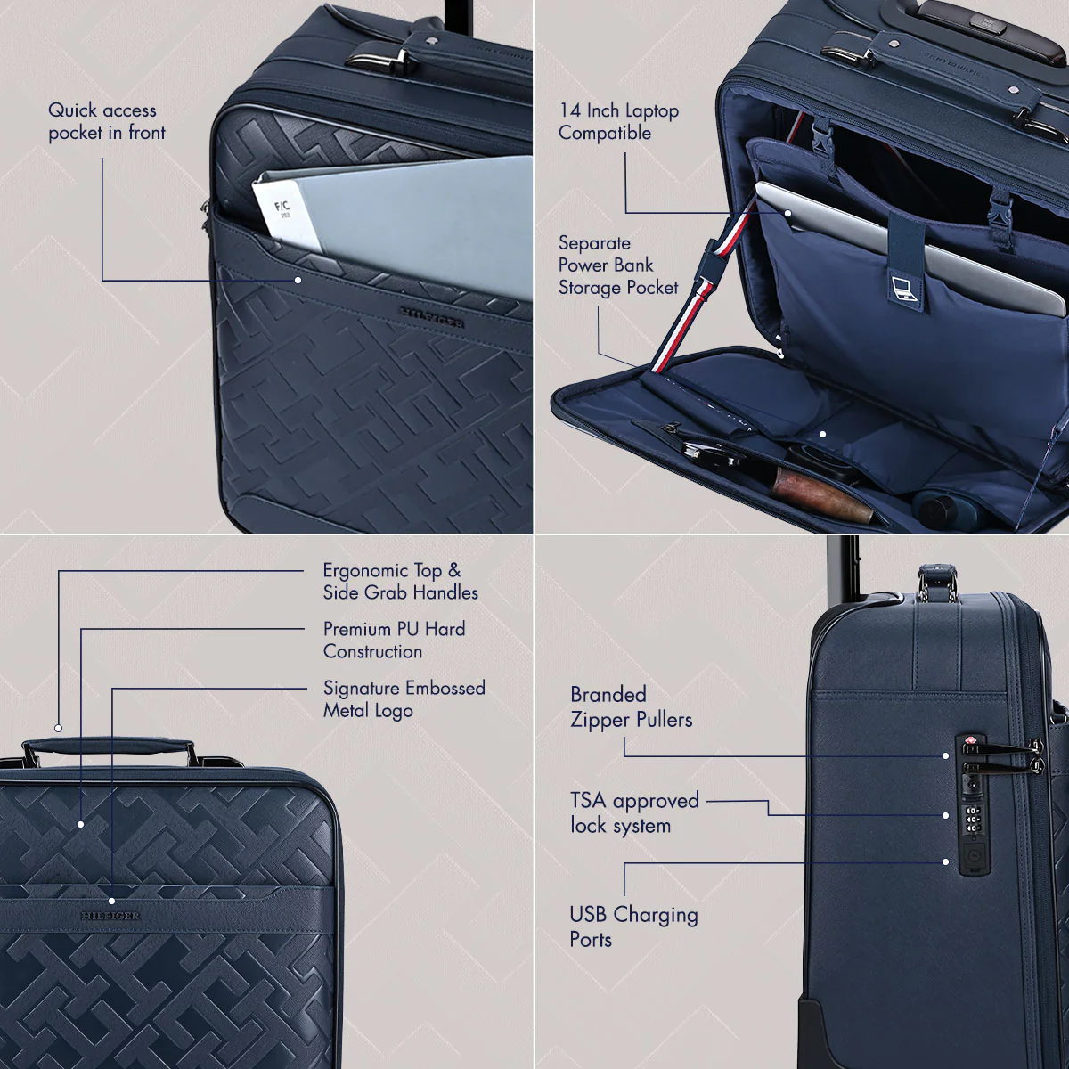 Tommy Hilfiger Benjamin Overnighter - Image 4