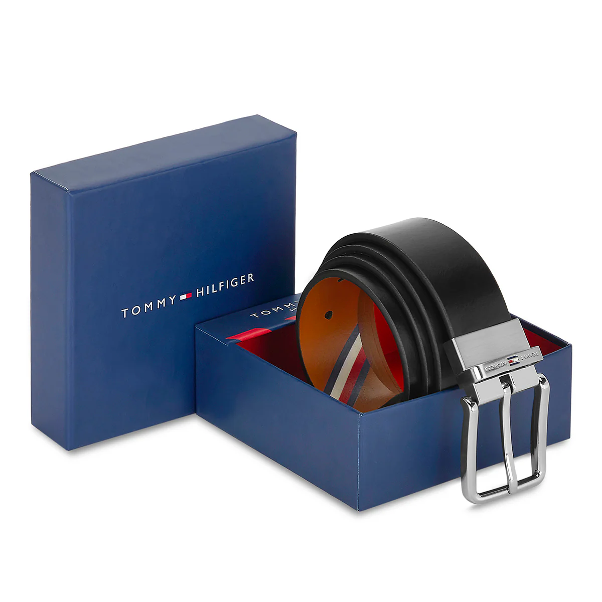Tommy Hilfiger Benvolio Men's Reversible Leather Belt - Image 9