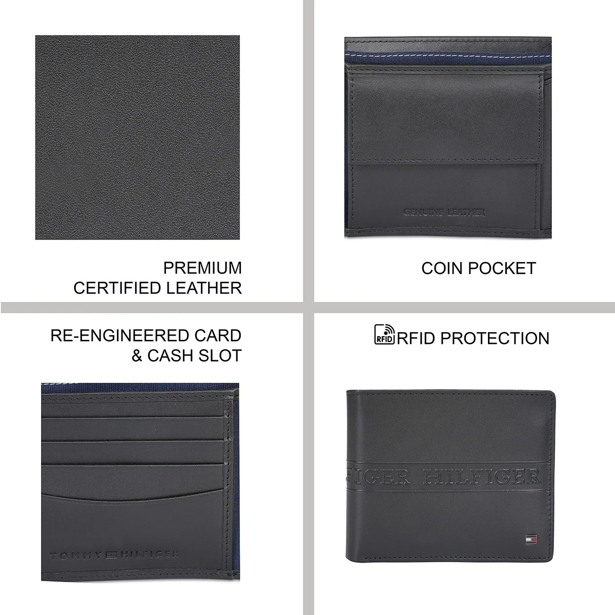 Tommy Hilfiger Benzonia Men's Global Coin Wallet - Image 8