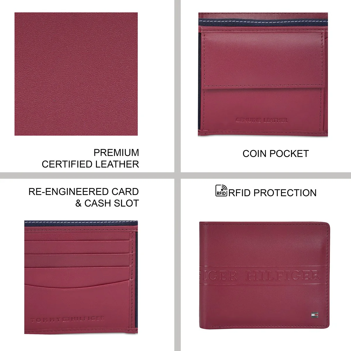 Tommy Hilfiger Benzonia Men's Global Coin Wallet - Image 8