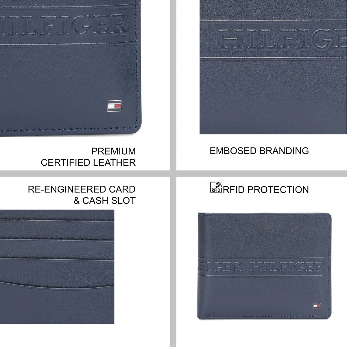 Tommy Hilfiger Benzonia Men's Passcase Wallet - Image 8