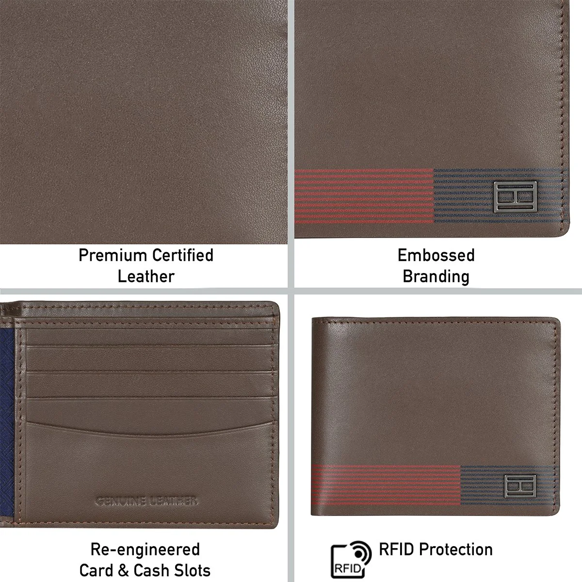 Tommy Hilfiger Bingham Men's Slimfold Wallet - Image 8