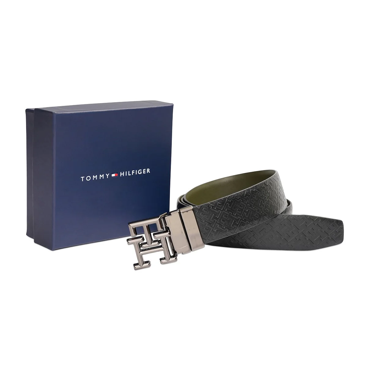 Tommy Hilfiger Boonville Men's Reversible Belt - Image 8