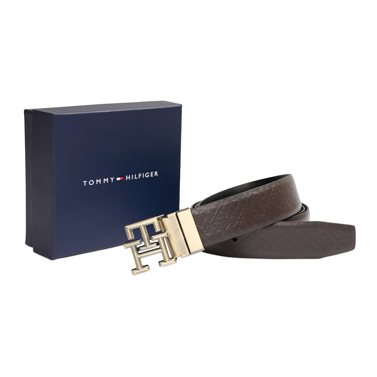 Tommy Hilfiger Boonville Men's Reversible Belt - Image 8