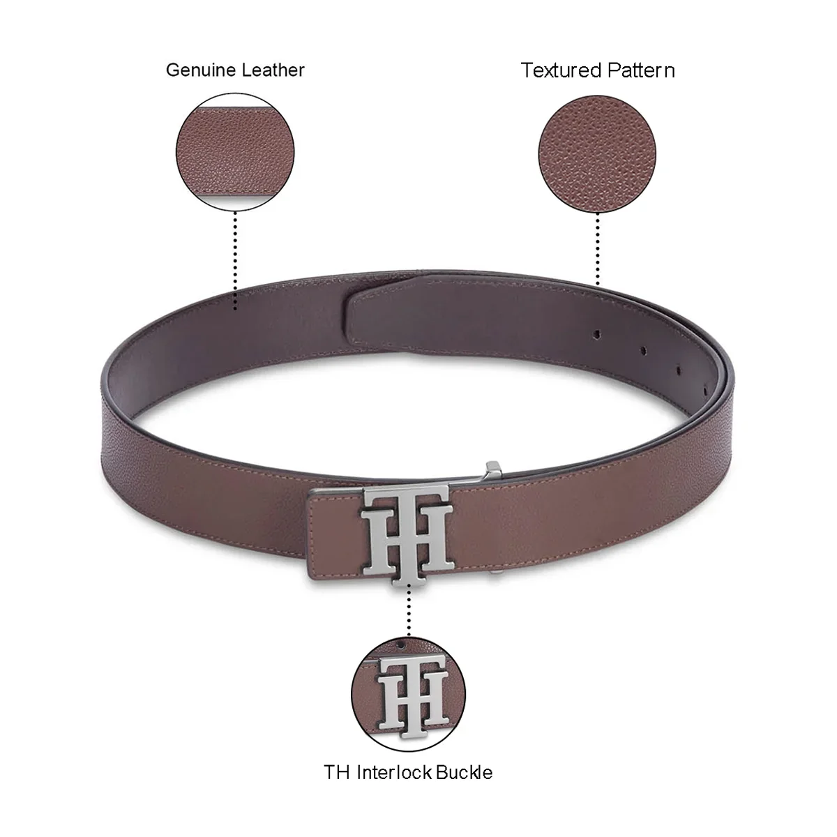 Tommy Hilfiger Bradford Men's Leather Belt - Image 11