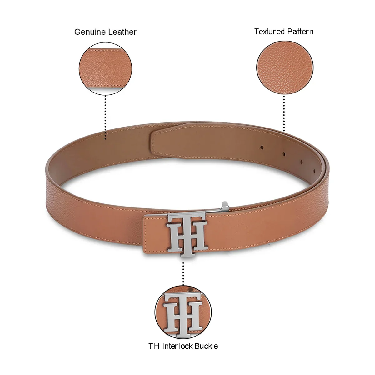 Tommy Hilfiger Bradford Men's Leather Belt - Image 19
