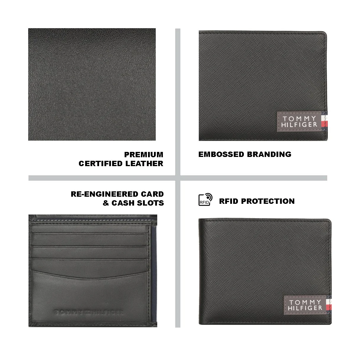 Tommy Hilfiger Brant Men's Passcase Wallet - Image 8