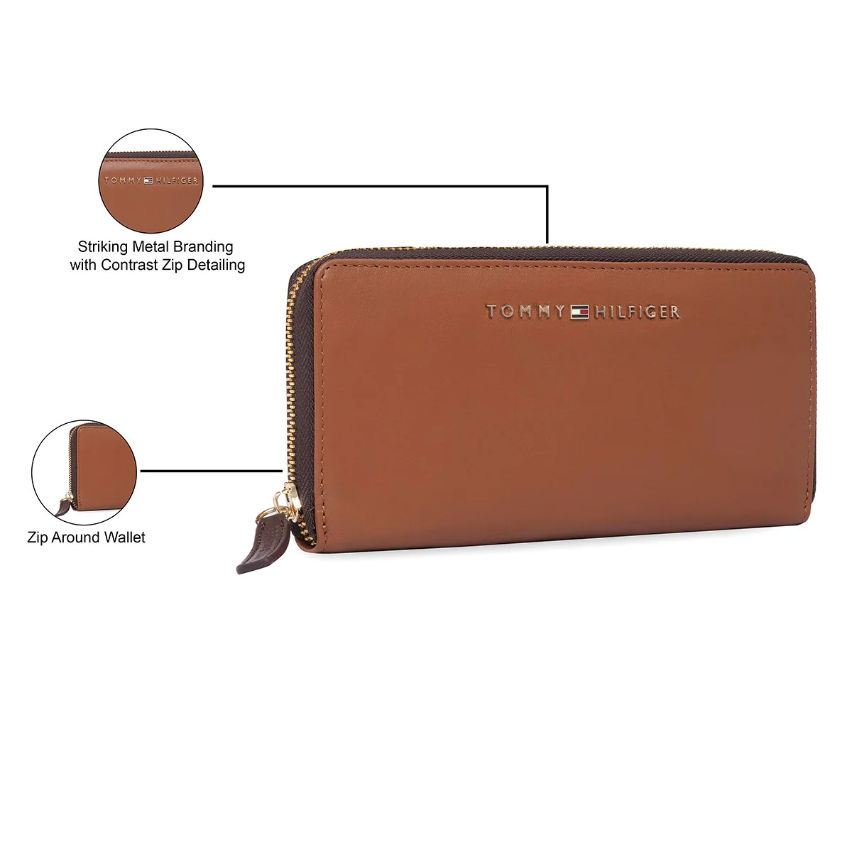 Tommy Hilfiger Bretha Women's Zip Around Wallet - Image 3