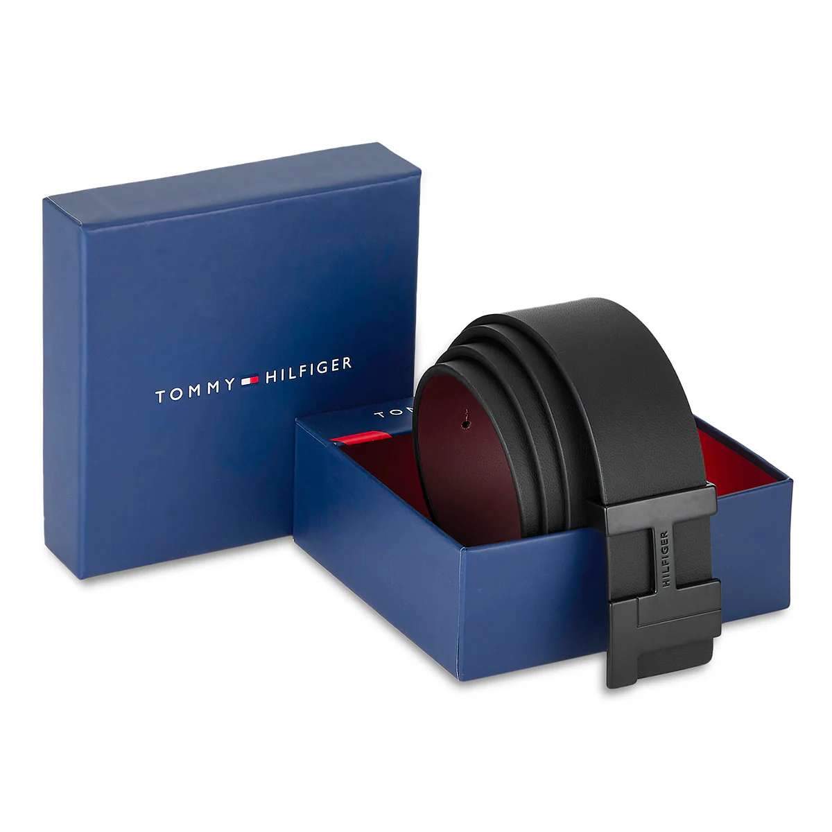Tommy Hilfiger Brio Men's Reversible Leather Belt - Image 8