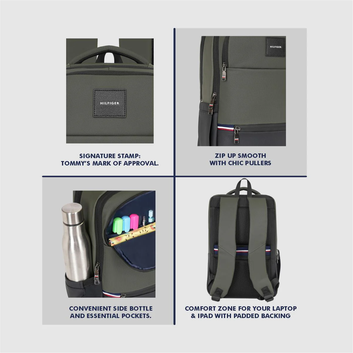 Tommy Hilfiger Britney Laptop Backpack - Image 5