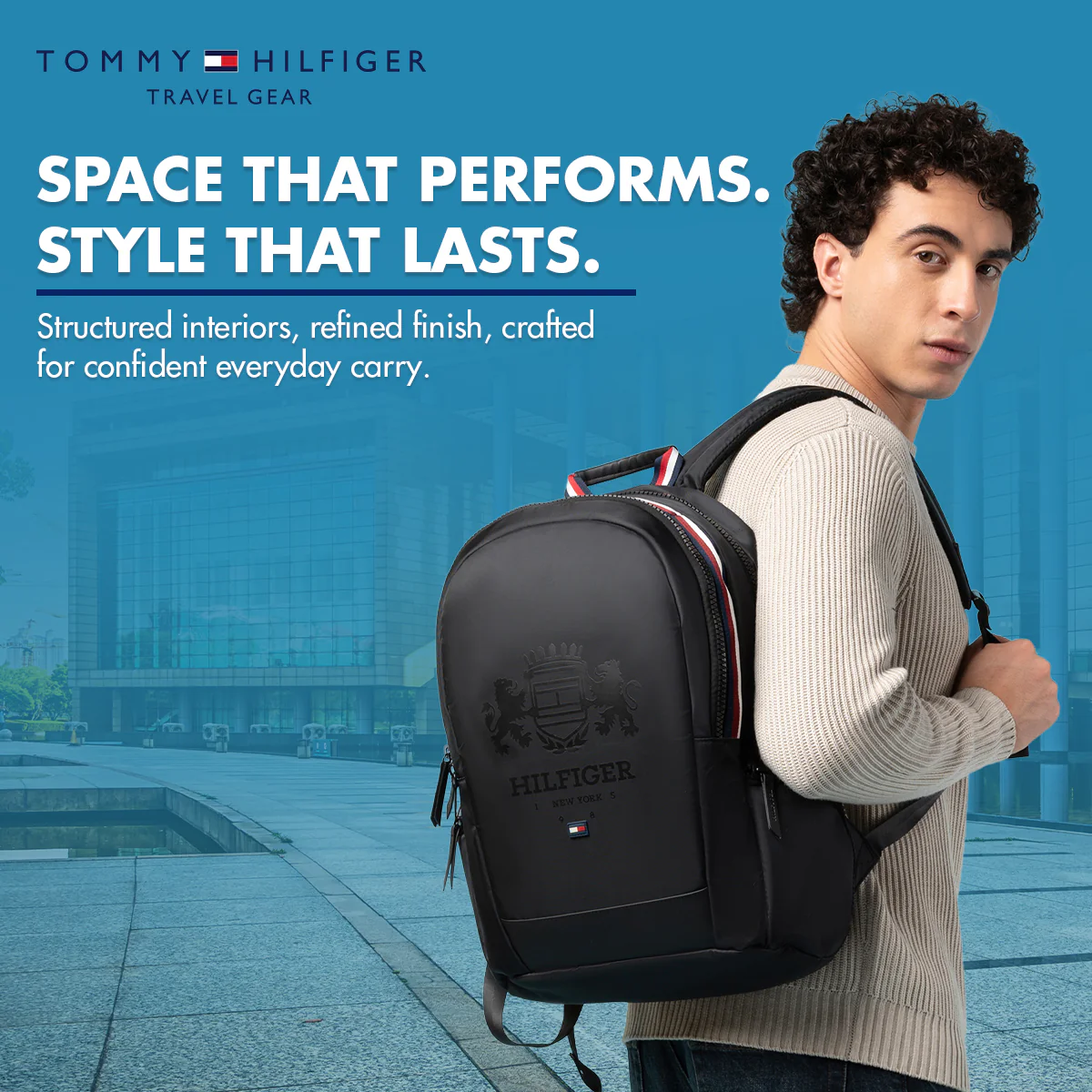 Tommy Hilfiger Bronson Laptop Backpack - Image 6