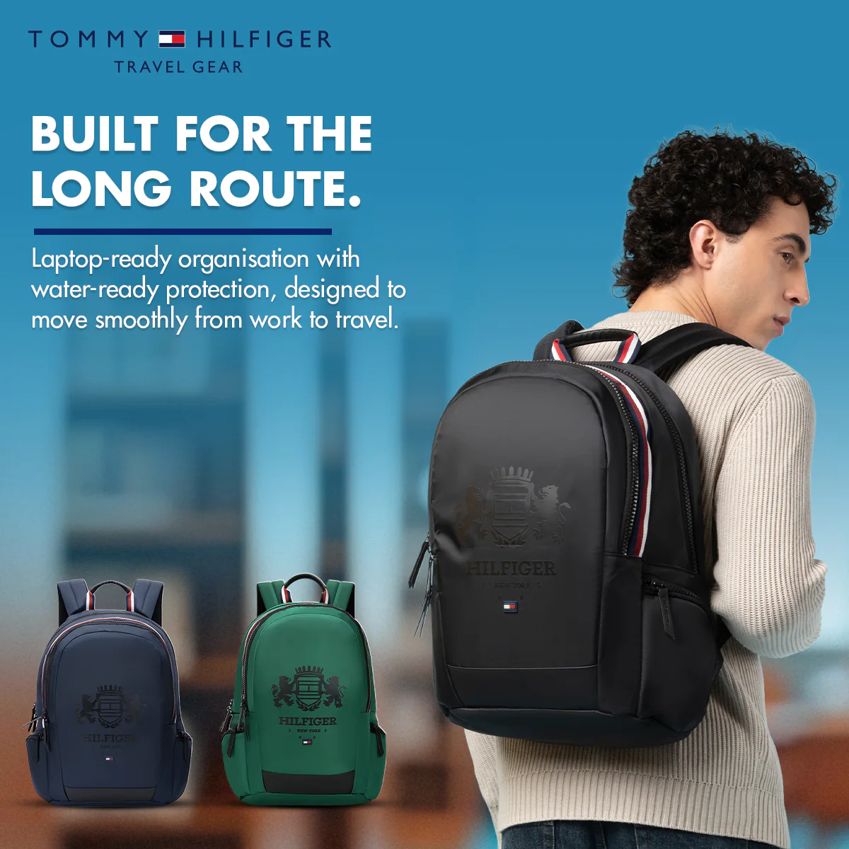 Tommy Hilfiger Bronson Laptop Backpack - Image 7