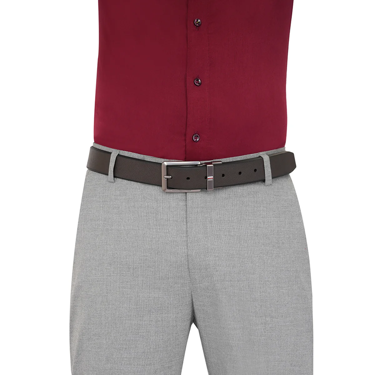 Tommy Hilfiger Brooklet Men's Reversible Belt - Image 8