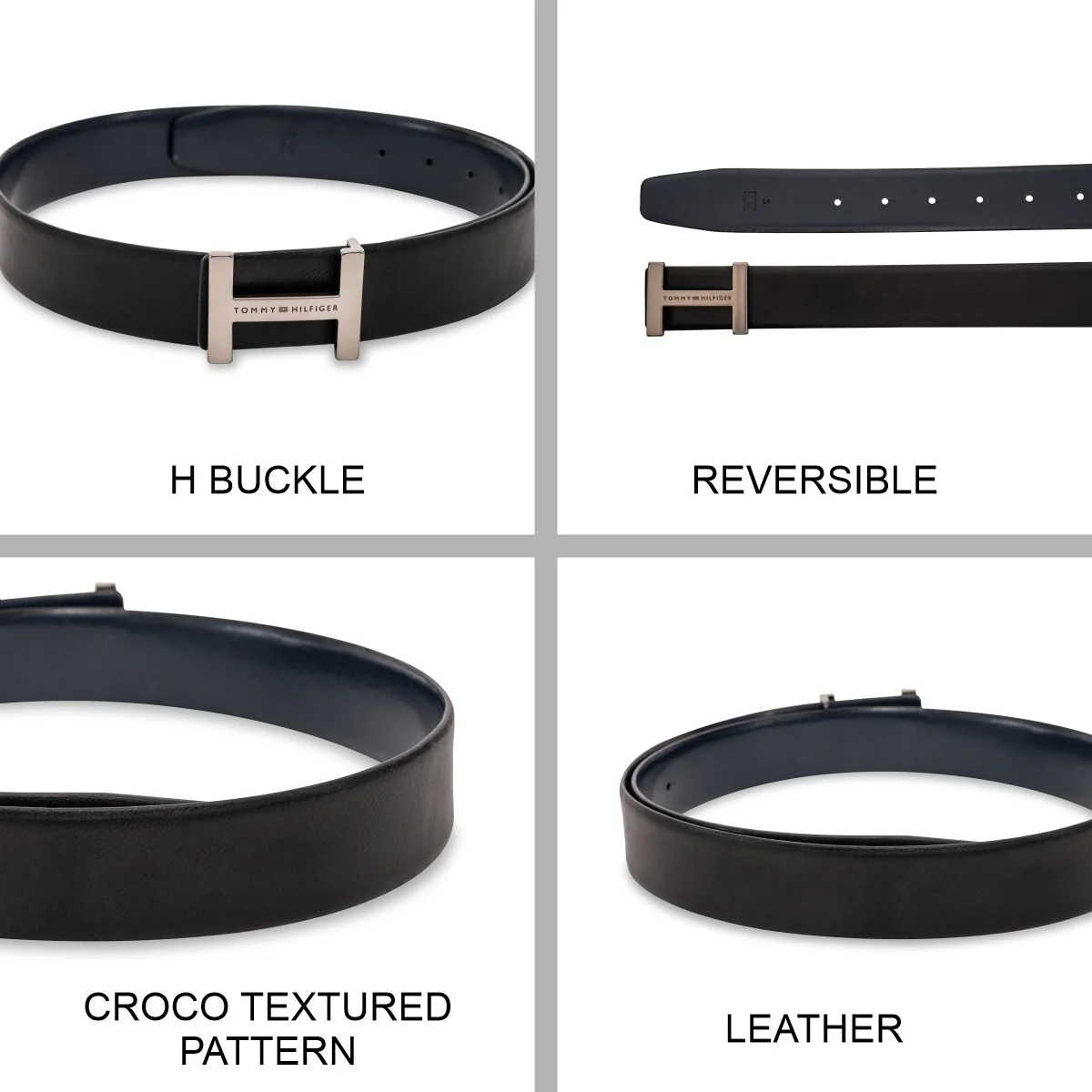 Tommy Hilfiger Bulkeley Men's Reversible Belt - Image 7