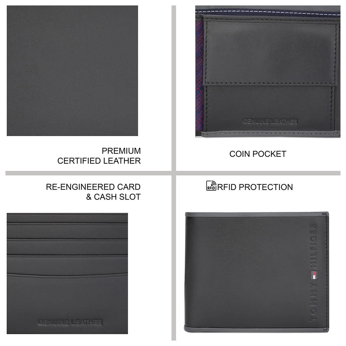 Tommy Hilfiger Burdell Global Coin Wallet - Image 4