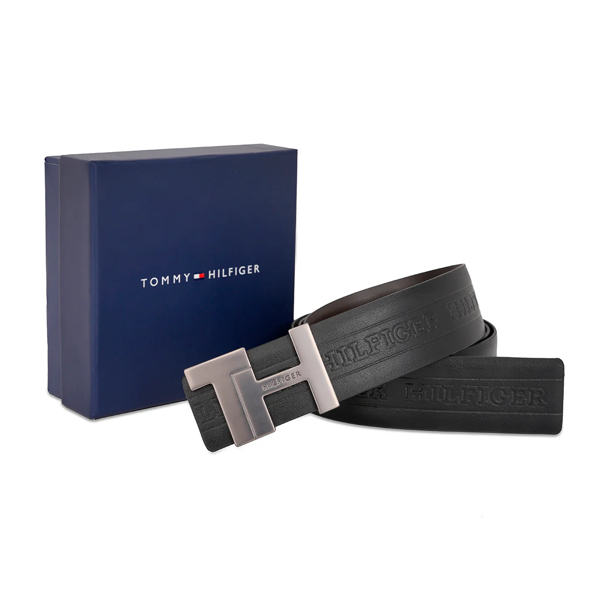 Tommy Hilfiger Burnham Men's Reversible Belt - Image 6