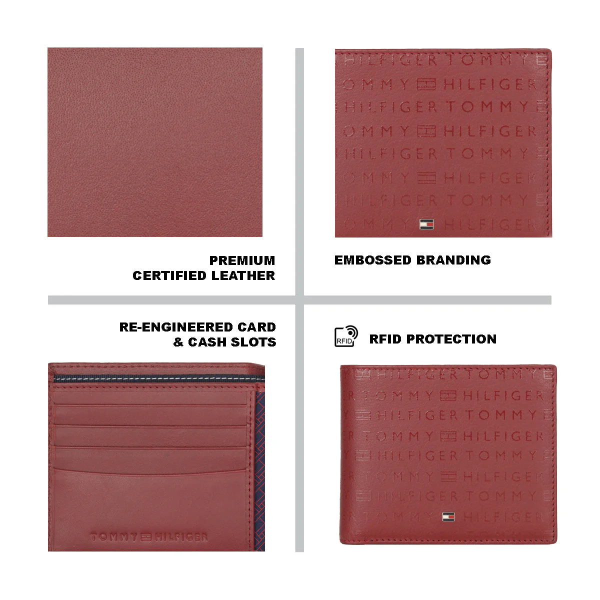 Tommy Hilfiger Calumet Men’s Global Coin Wallet - Image 12