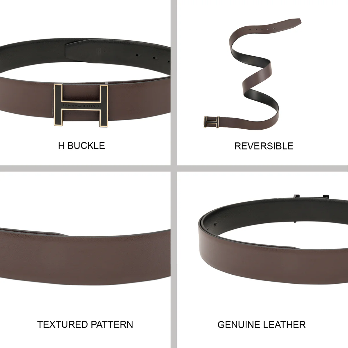 Tommy Hilfiger Camak Men's Reversible Belt - Image 6