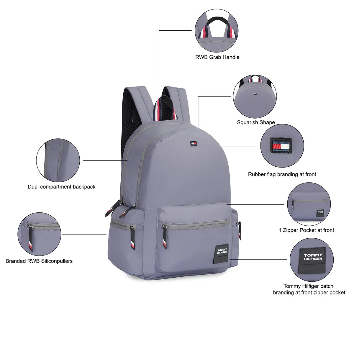 Tommy Hilfiger Cameron Laptop Backpack - Image 3