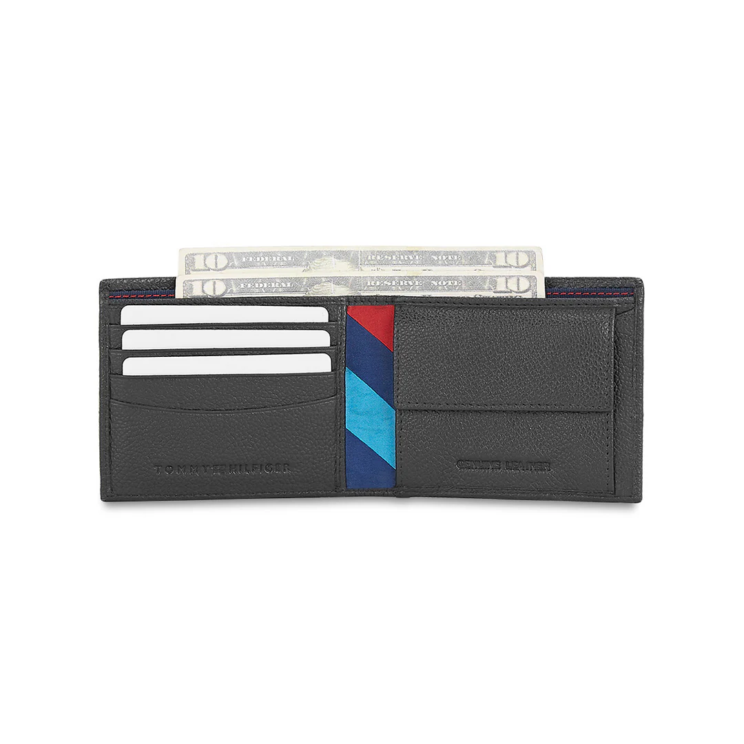 Tommy Hilfiger Cannobio Men's Leather Global Coin Wallet - Image 14