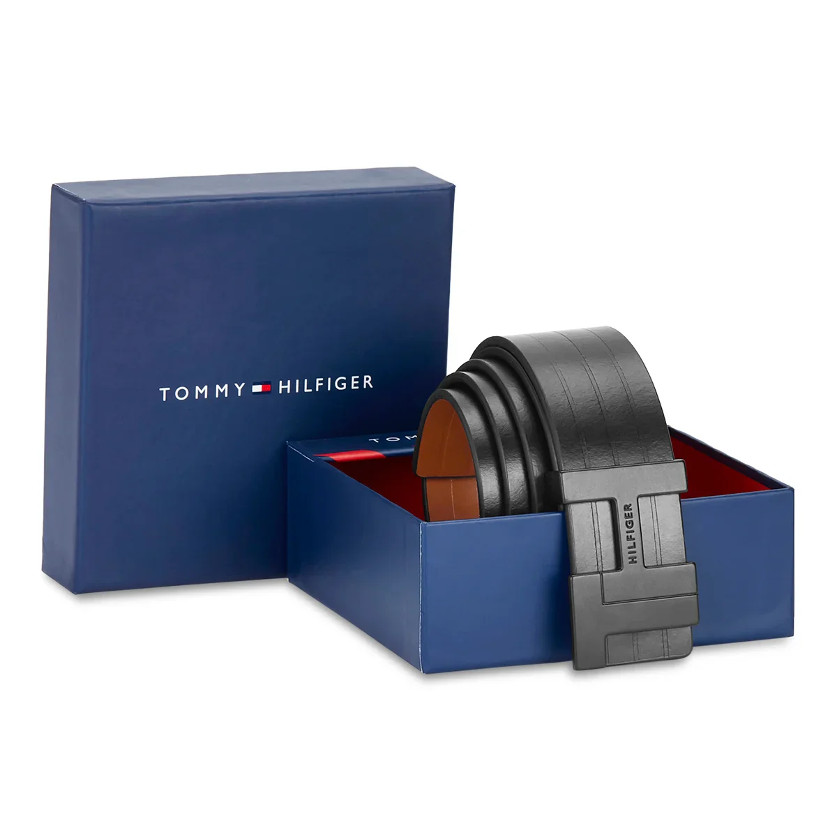 Tommy Hilfiger Carlisle Men's Reversible Leather Belt - Image 6