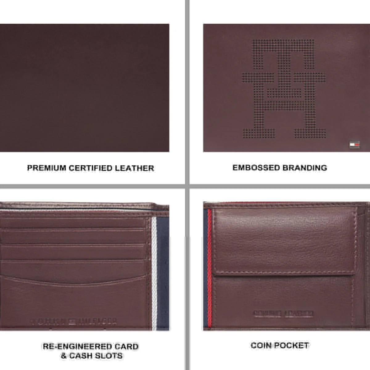 Tommy Hilfiger Cautin Men's Global Coin Wallet - Image 7