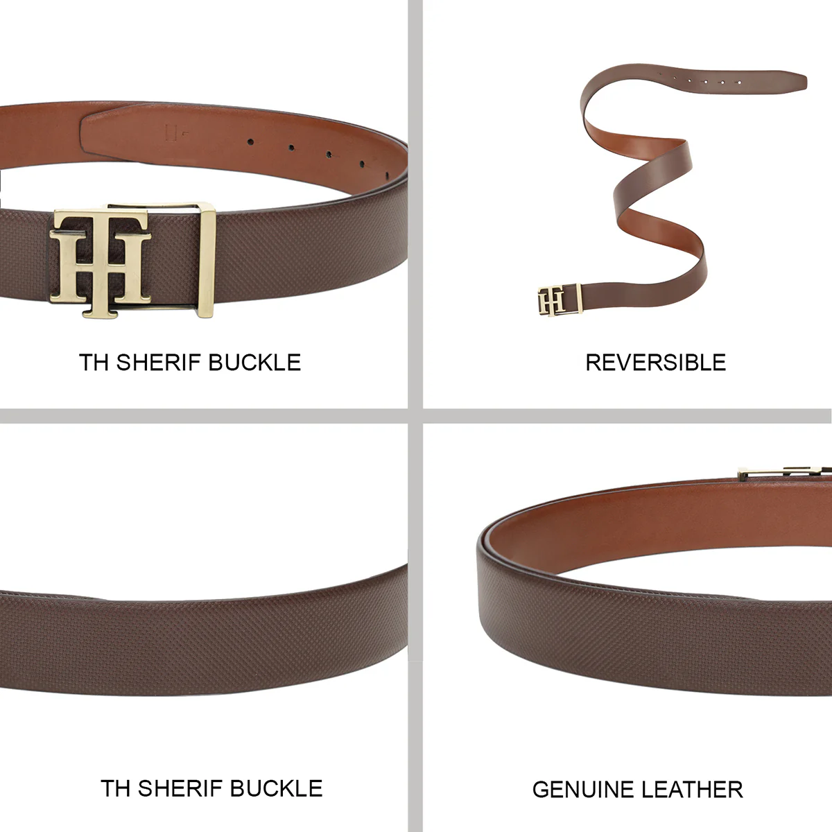 Tommy Hilfiger Cavon Men's Reversible Belt - Image 8