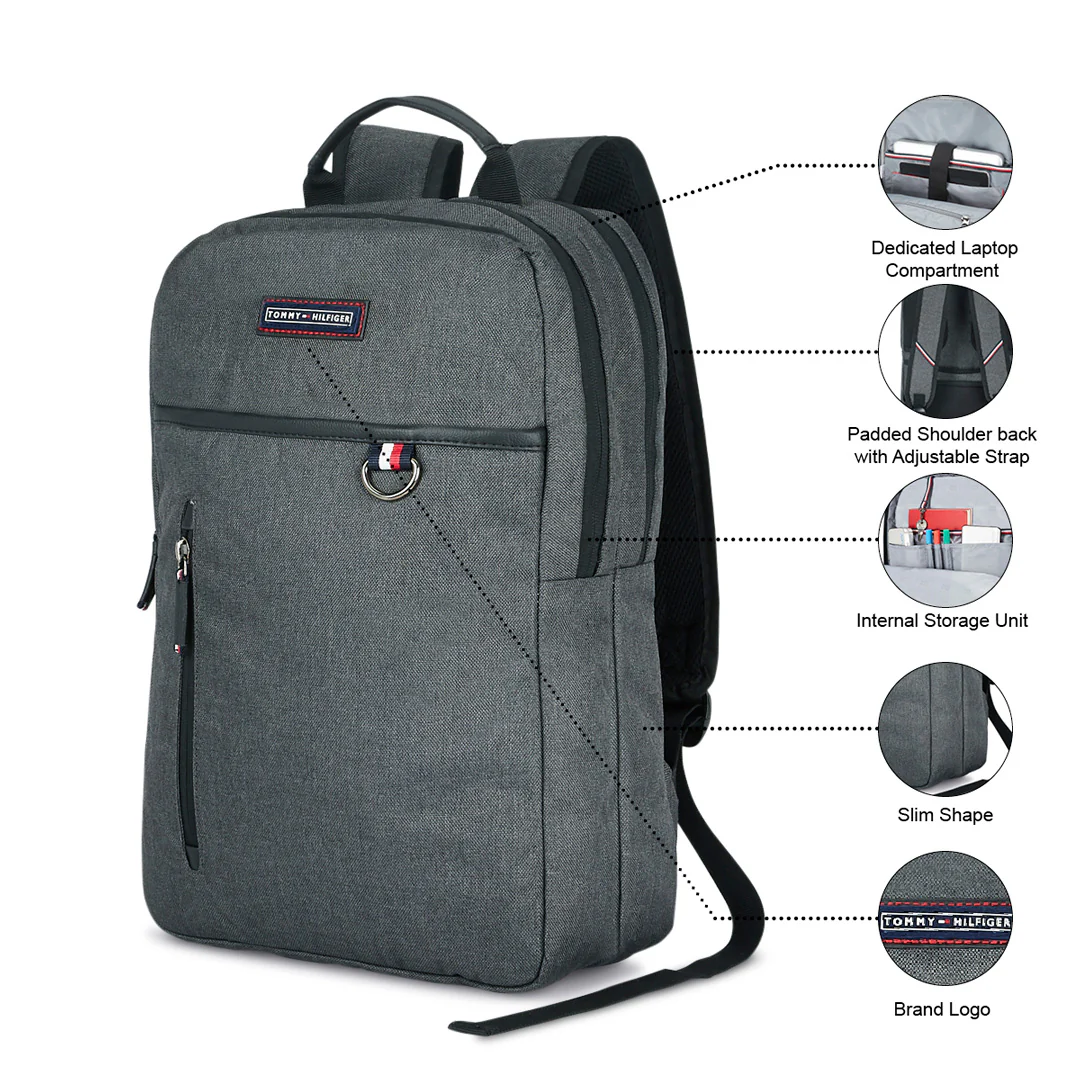 Tommy Hilfiger City Series Laptop Backpack - Image 4