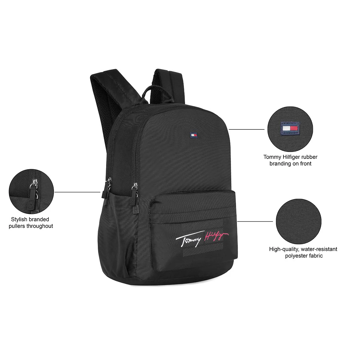 Tommy Hilfiger Clara Laptop Backpack - Image 3