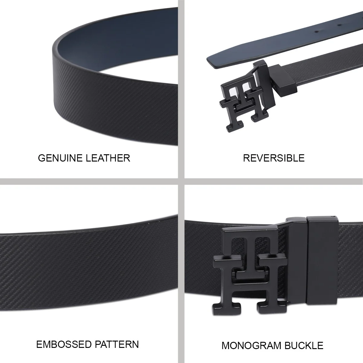 Tommy Hilfiger Clarence Men's Reversible Belt - Image 4