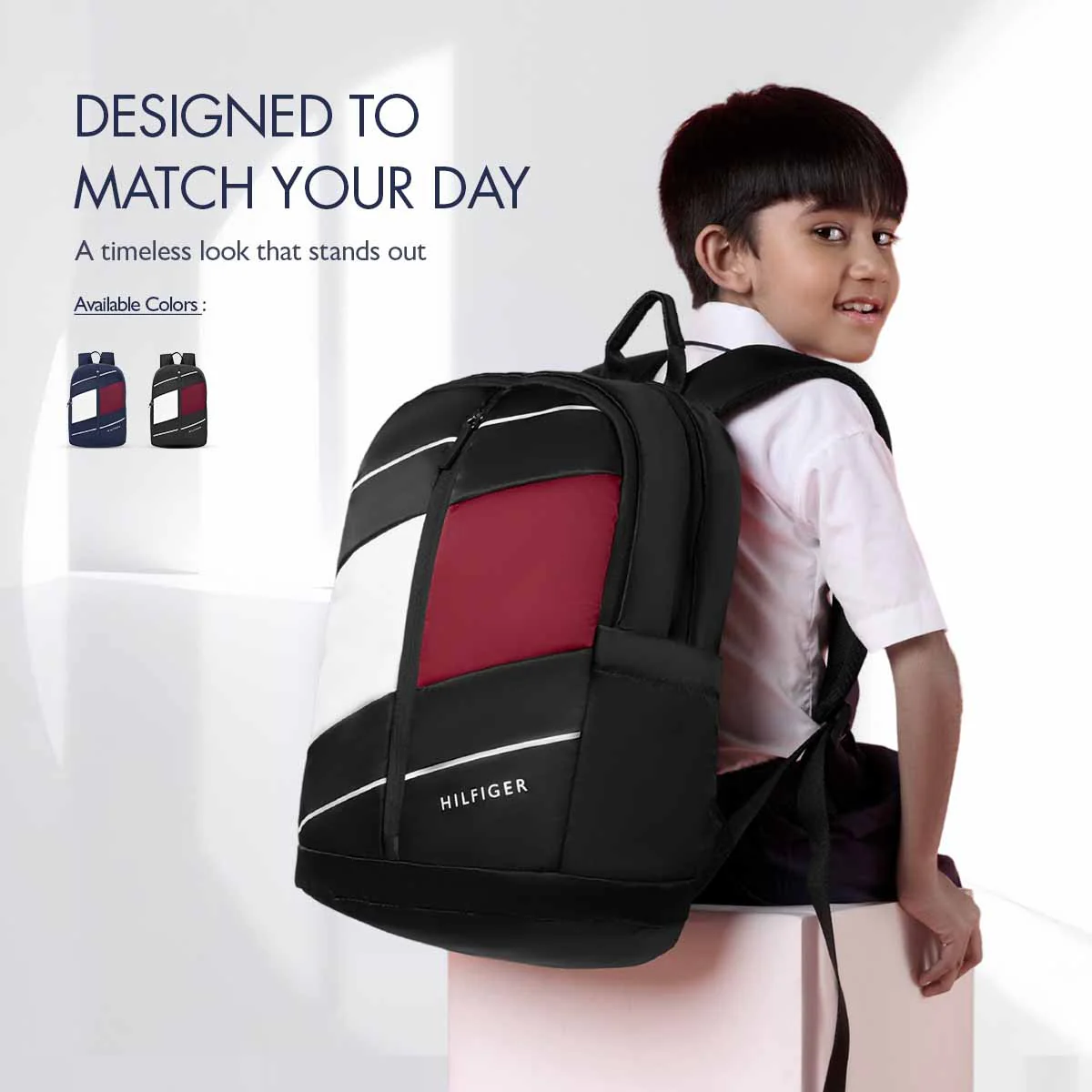 Tommy Hilfiger Cloud Non Laptop Backpack - Image 7