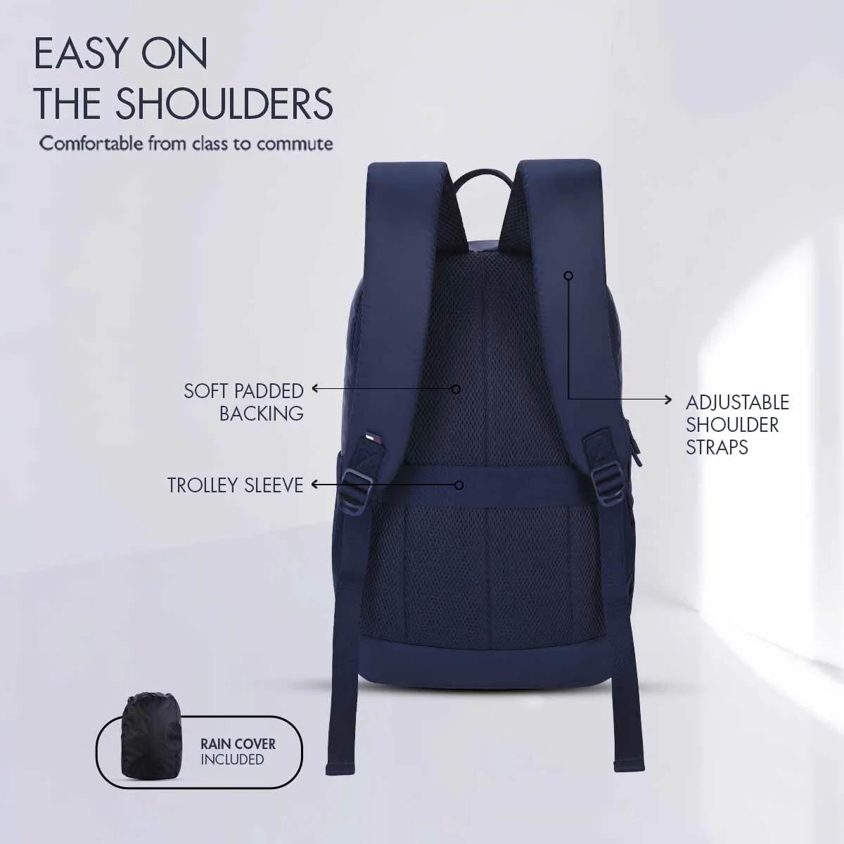 Tommy Hilfiger Cloud Non Laptop Backpack - Image 5