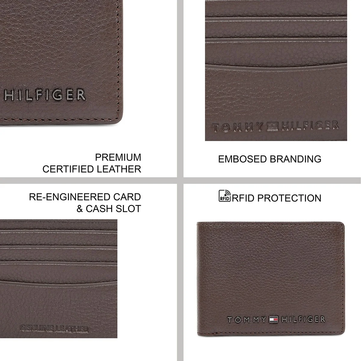 Tommy Hilfiger Clova Men's Slimfold Wallet - Image 8