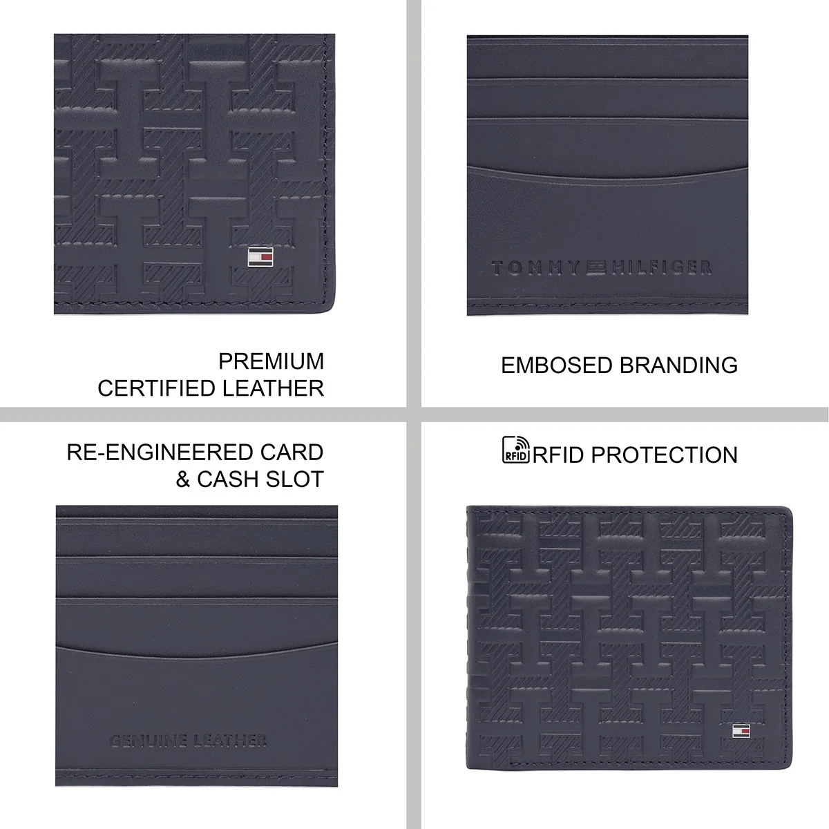 Tommy Hilfiger Colima Men's Slimfold Wallet - Image 7