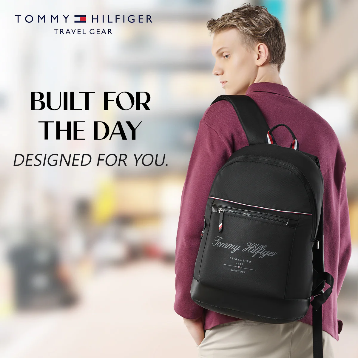 Tommy Hilfiger Copter Laptop Backpack - Image 7