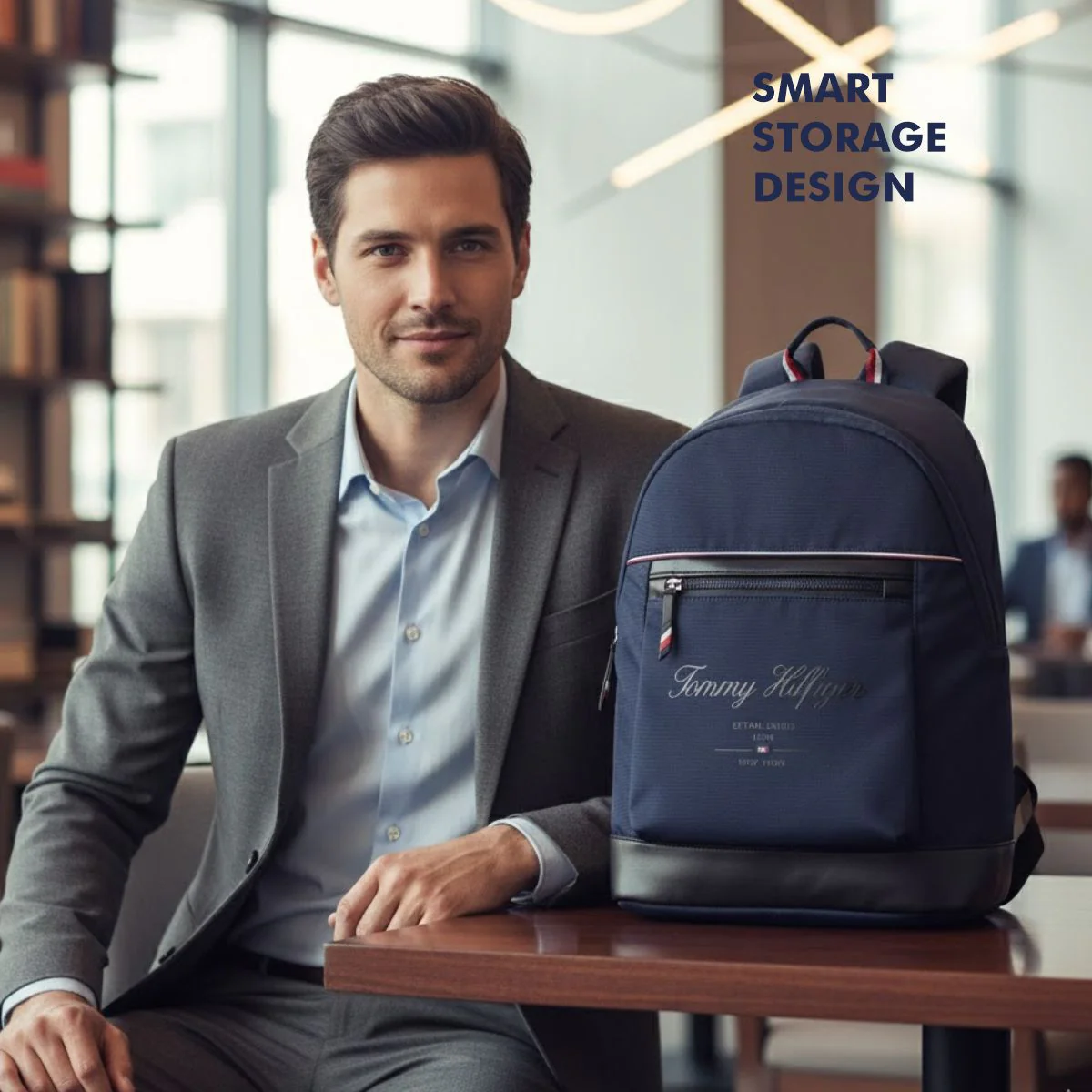 Tommy Hilfiger Copter Laptop Backpack - Image 2