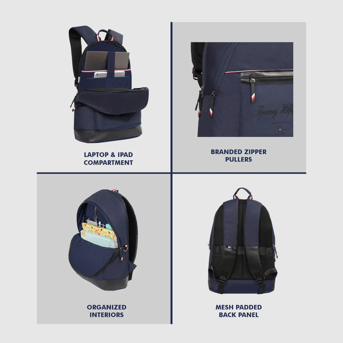 Tommy Hilfiger Copter Laptop Backpack - Image 5