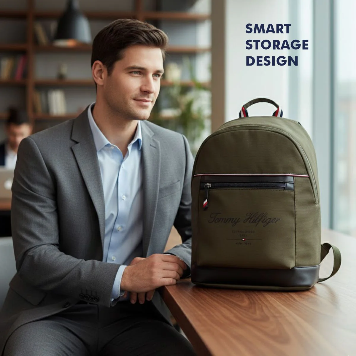 Tommy Hilfiger Copter Laptop Backpack - Image 2