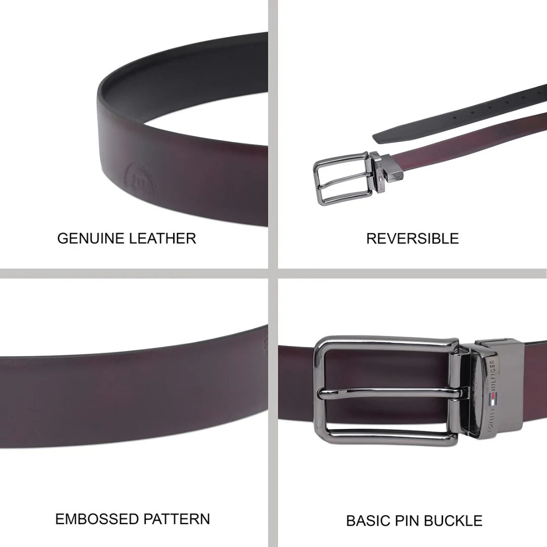 Tommy Hilfiger Cove Men's Reversible Belt - Image 4