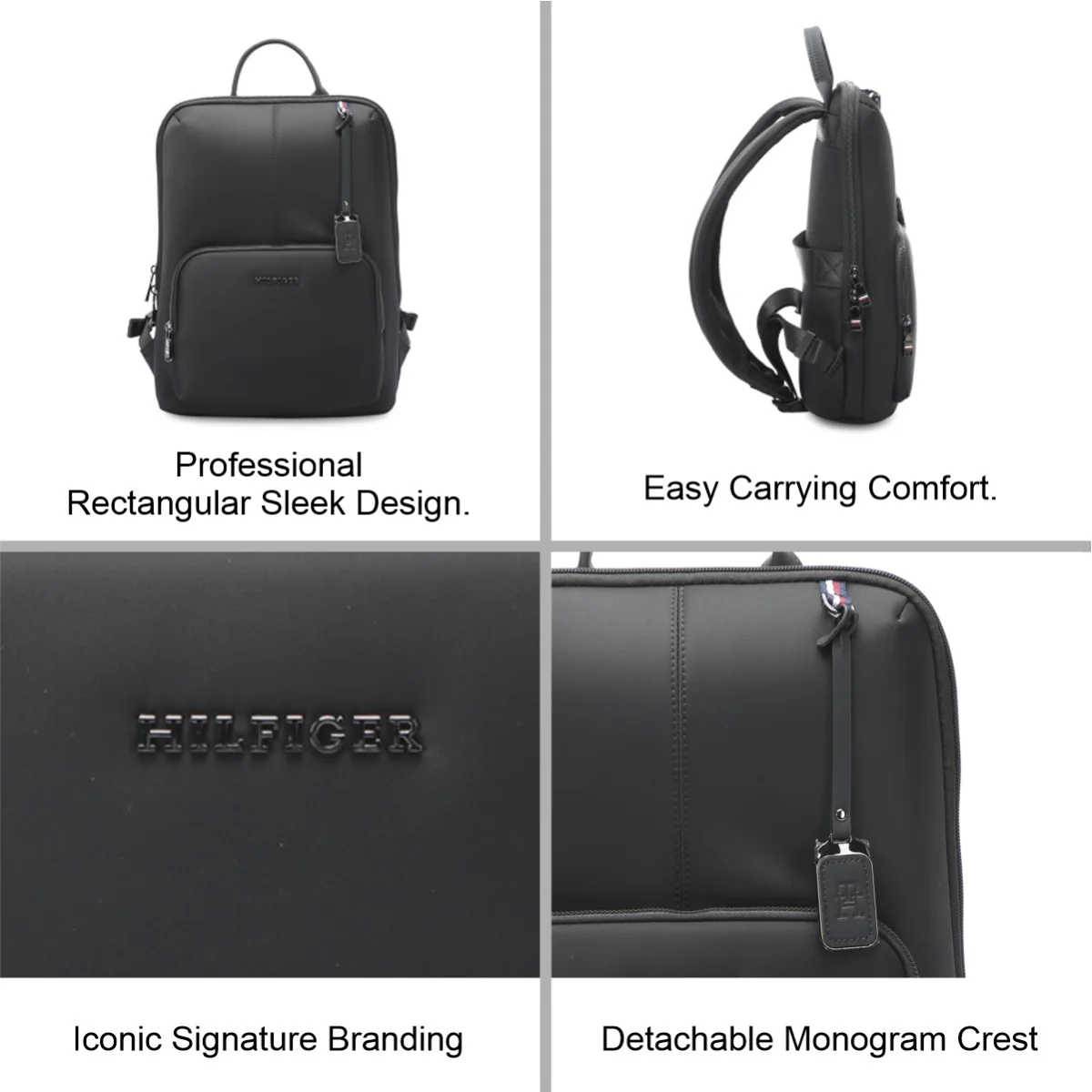 Tommy Hilfiger Crossett Premium Laptop Backpack - Image 5