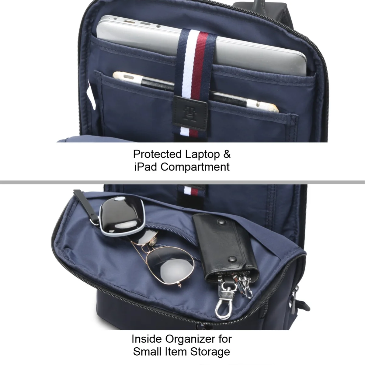 Tommy Hilfiger Crossett Premium Laptop Backpack - Image 7