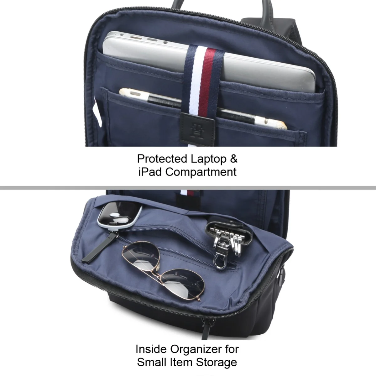 Tommy Hilfiger Crossett Premium Laptop Backpack - Image 7